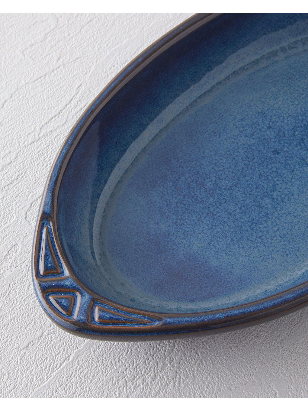 Lia Seramik Fırın Kabı 31,5x17,5x4,5 cm Mavi-2