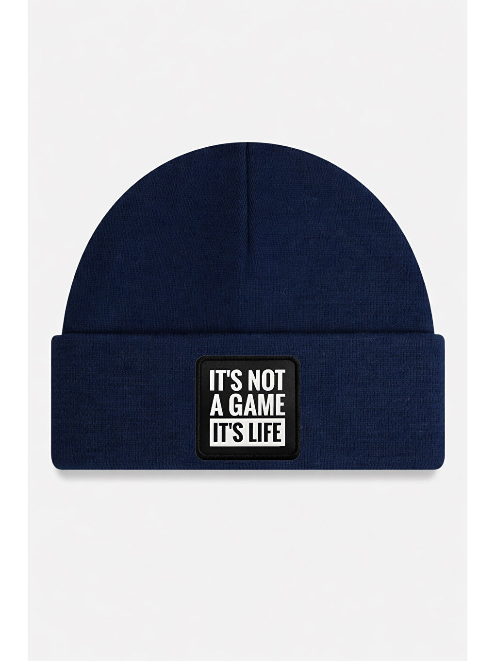 It s Not A Game It s Life Logolu Lacivert Bere