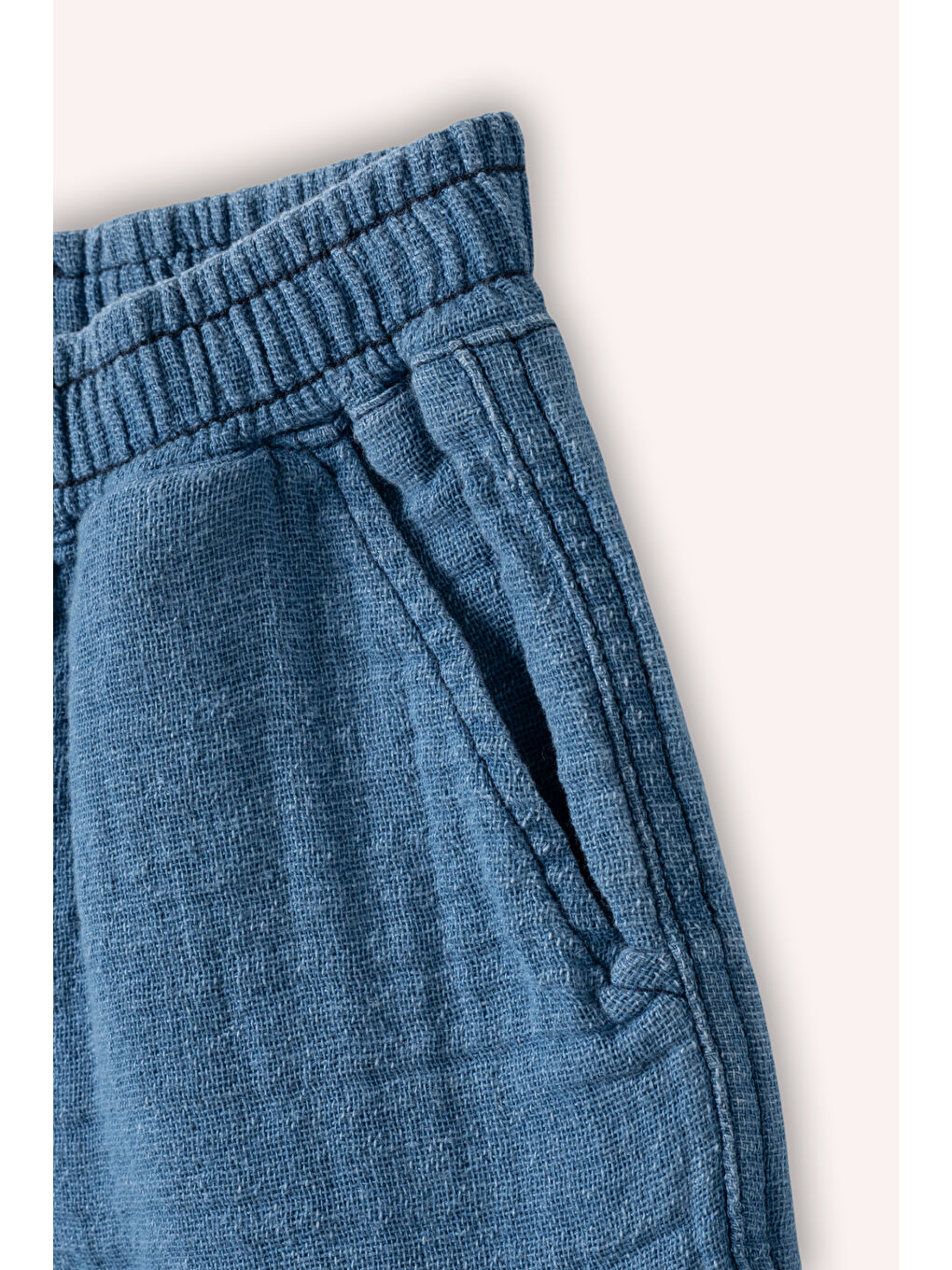 Erkek Çocuk Şort Mavi-1