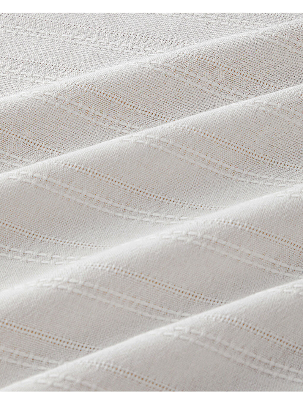 Ekru Lush Pamuk Masa Örtüsü 140x200 cm Krem-2