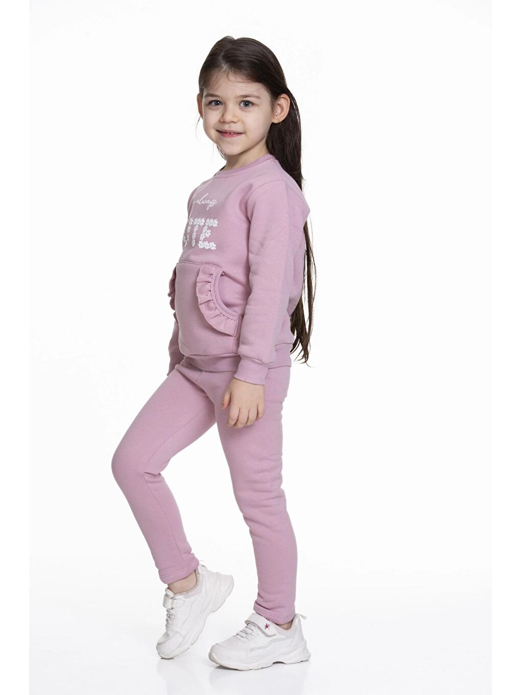 Myhanne Gülkurusu Cute Baskılı 3 İplik Takım 54320 - 3