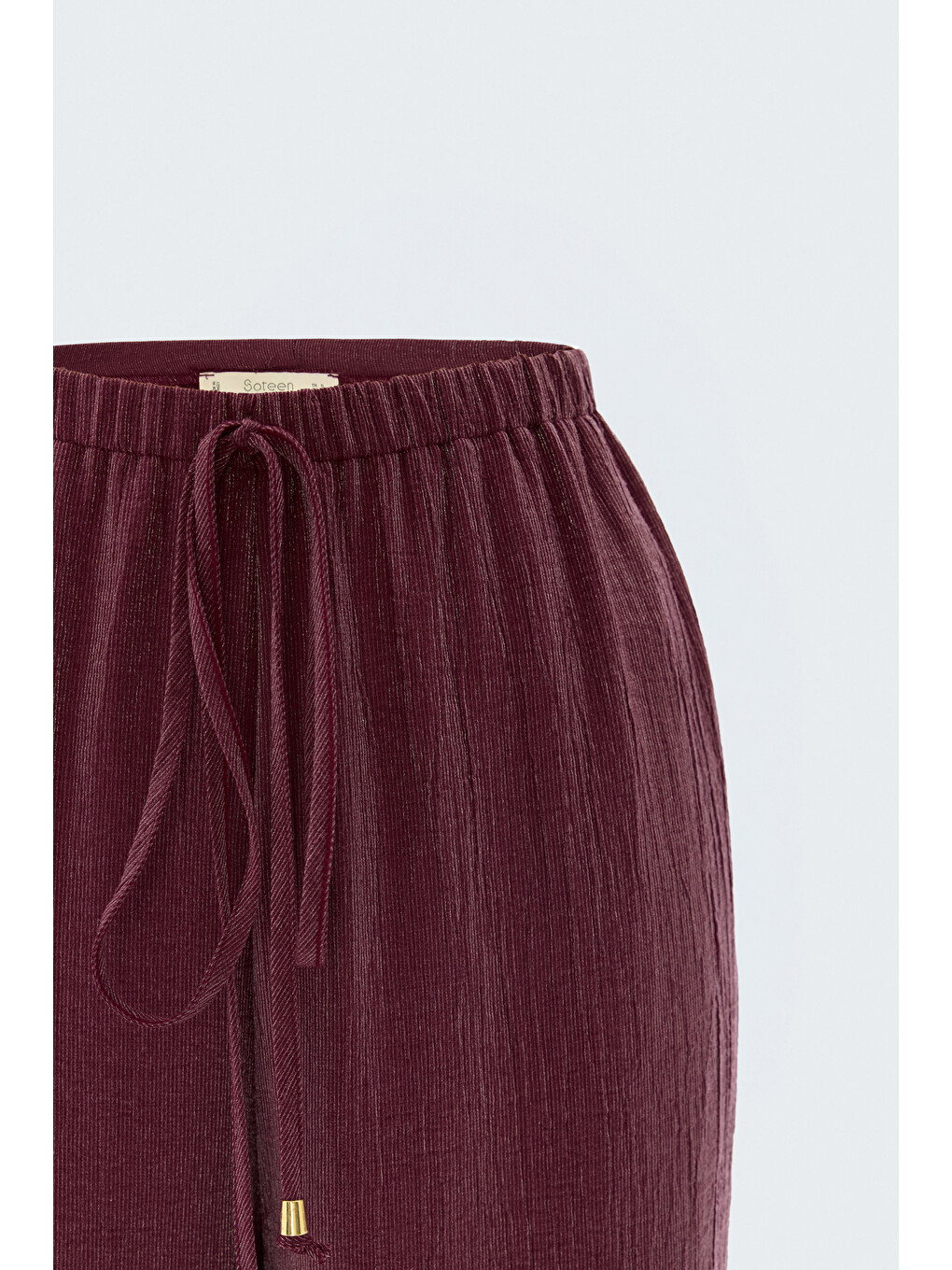 Glow Pantolon - Bordo-3