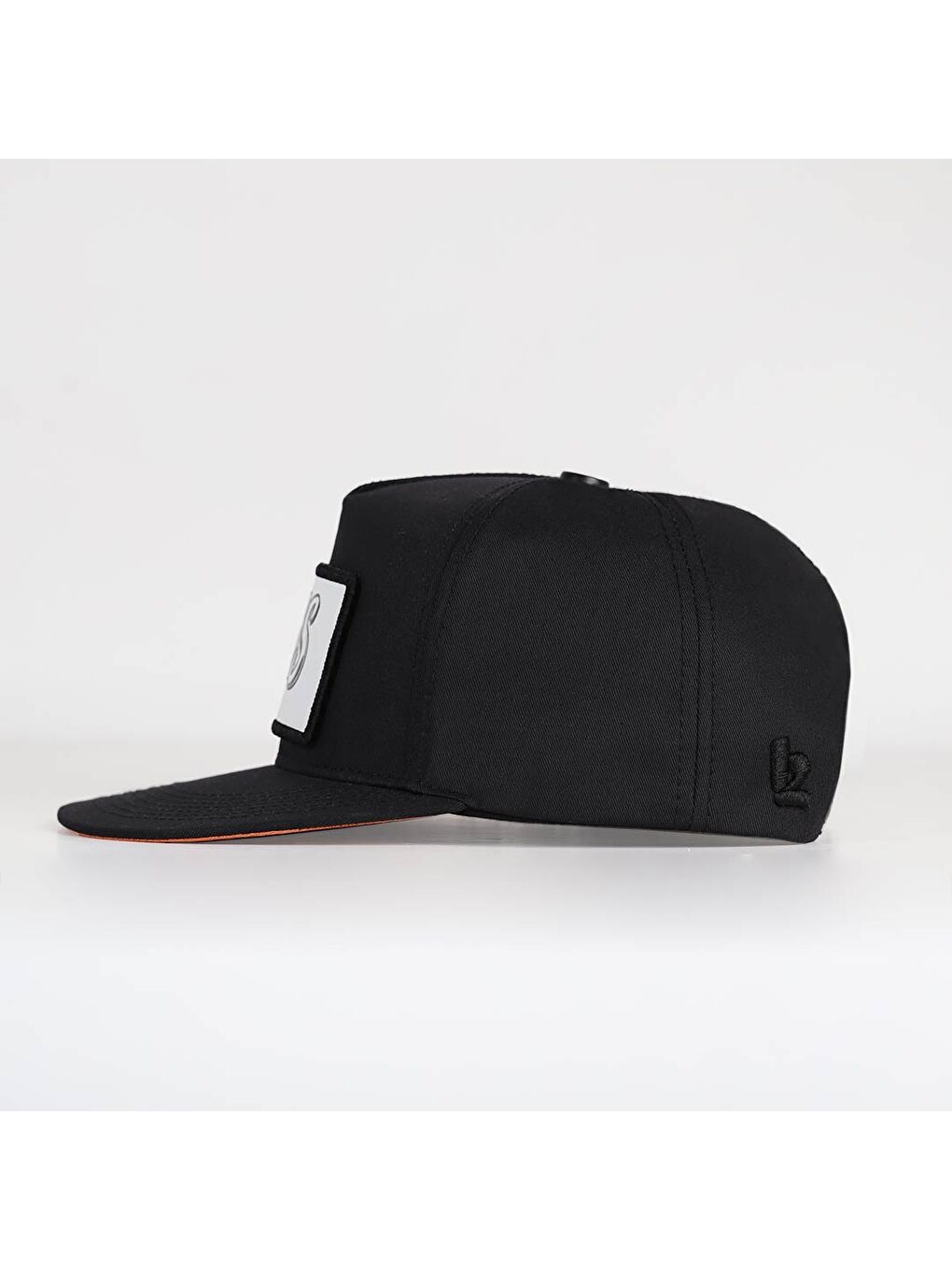 Boss Logolu Siyah Hip Hop Şapka-3