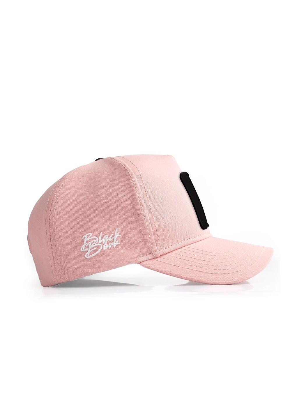 Pembe Good Luck Logolu Somon Beyzbol Şapka-1