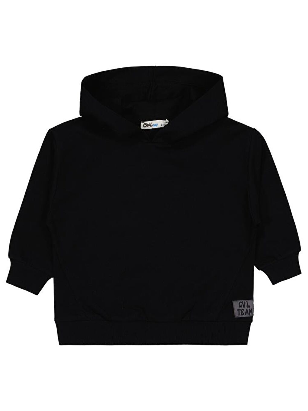 Boys Cvl Team Etiketli 2-5 Yaş Sweatshirt - Siyah5-6 Yaş