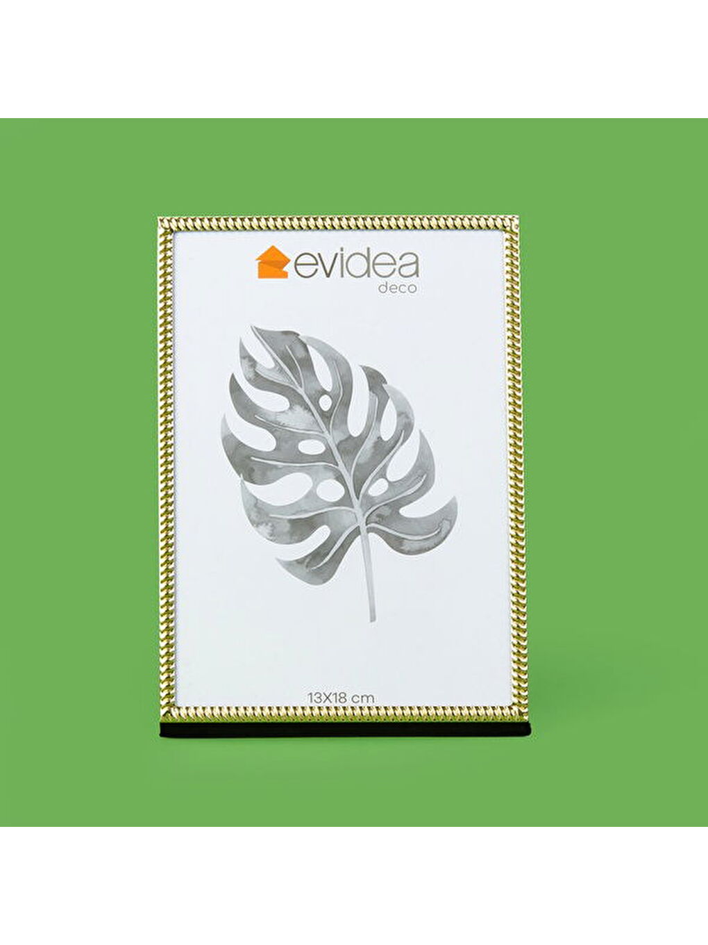 Sarı Deco Tarento Fotoğraf Çerçevesi - Gold - 13x18 cm