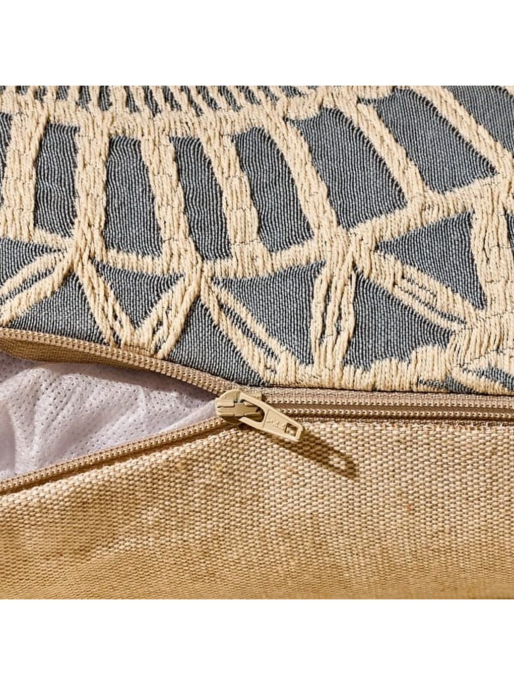 Soft Slevel Kırlent - Mavi - 30x50 cm-2