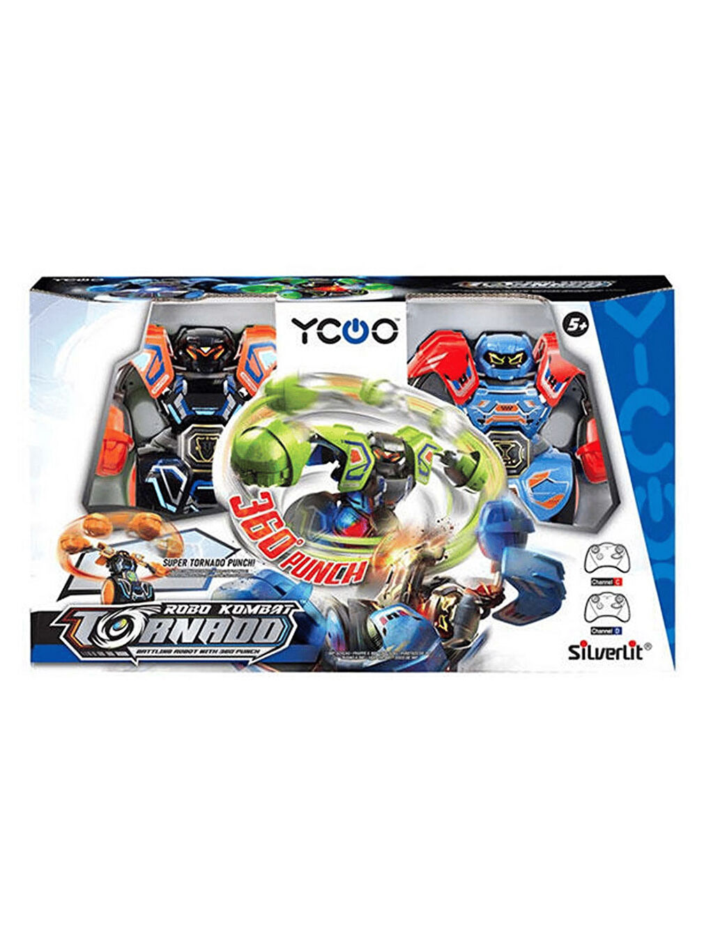 Silverlit Robo Kombat Tornado Kırmızı-Turuncu 86883 - 2