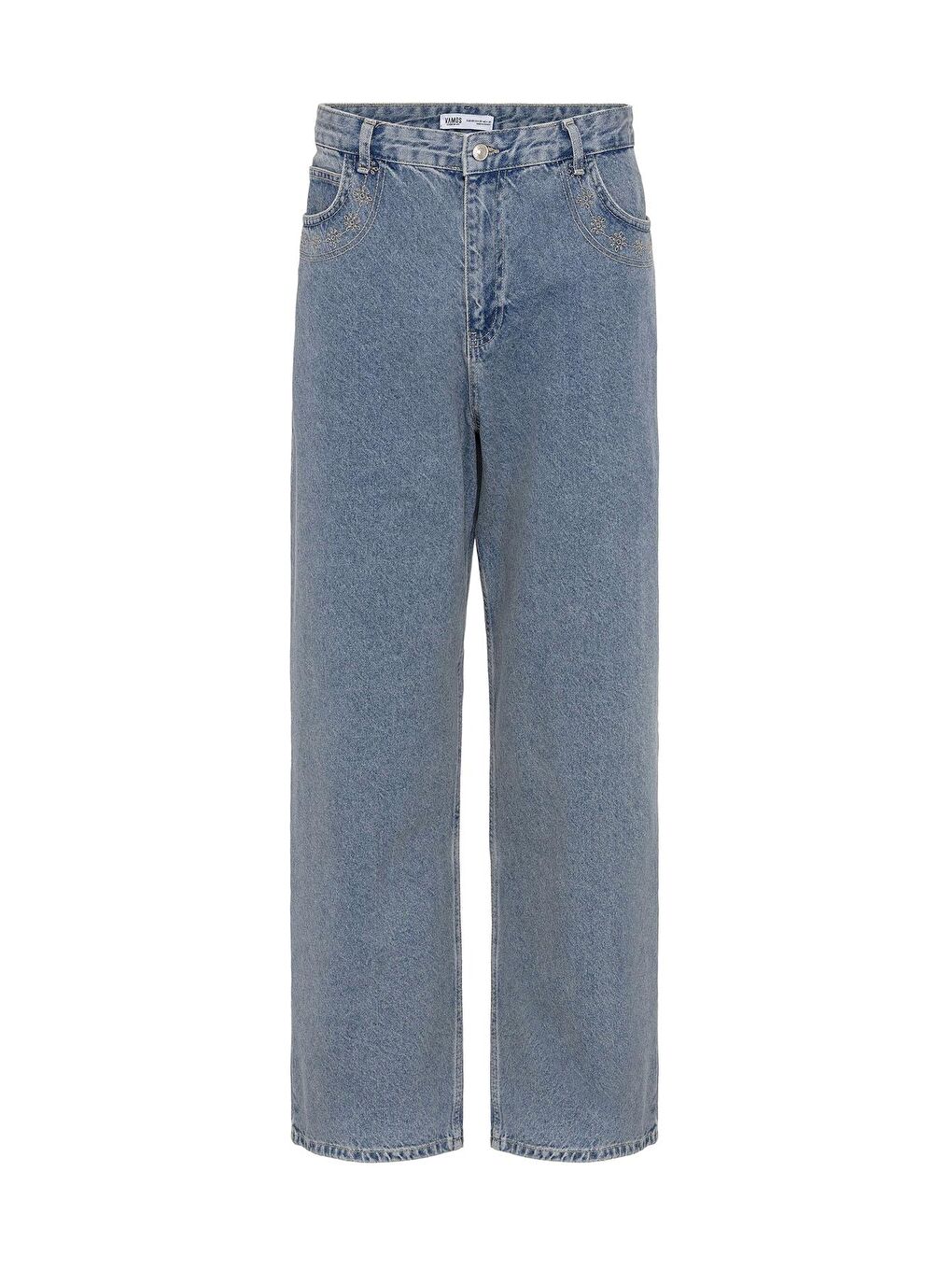 Relaxed Fıt Jean Mavi-1