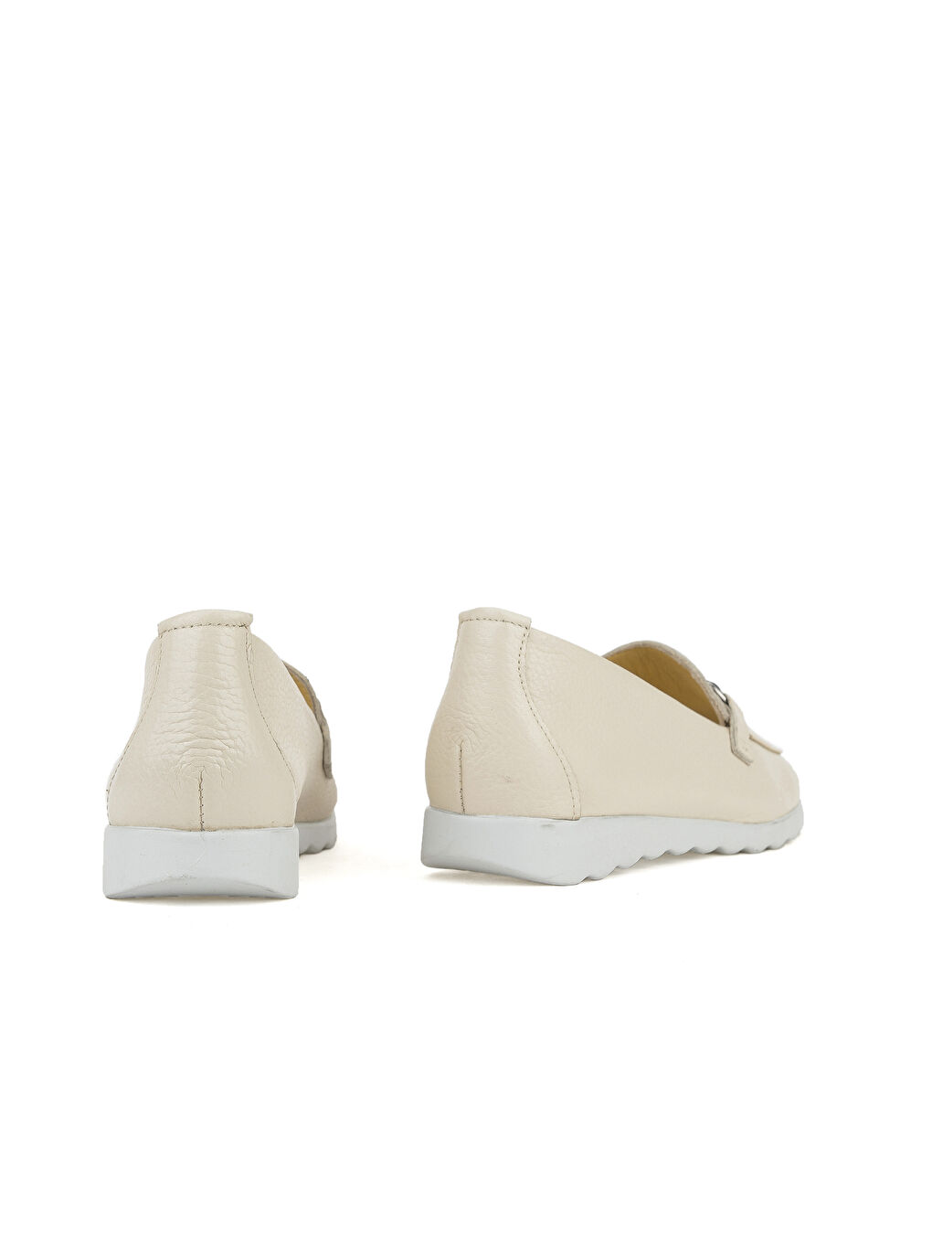 Kadın Hakiki Deri Günlük Ayakkabı 1411022Z2072 Bej-2