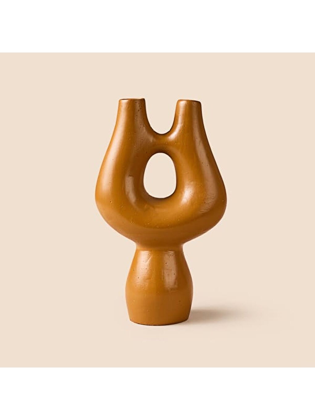 Deco İskandinav Dekor - Kahverengi - 27 cm