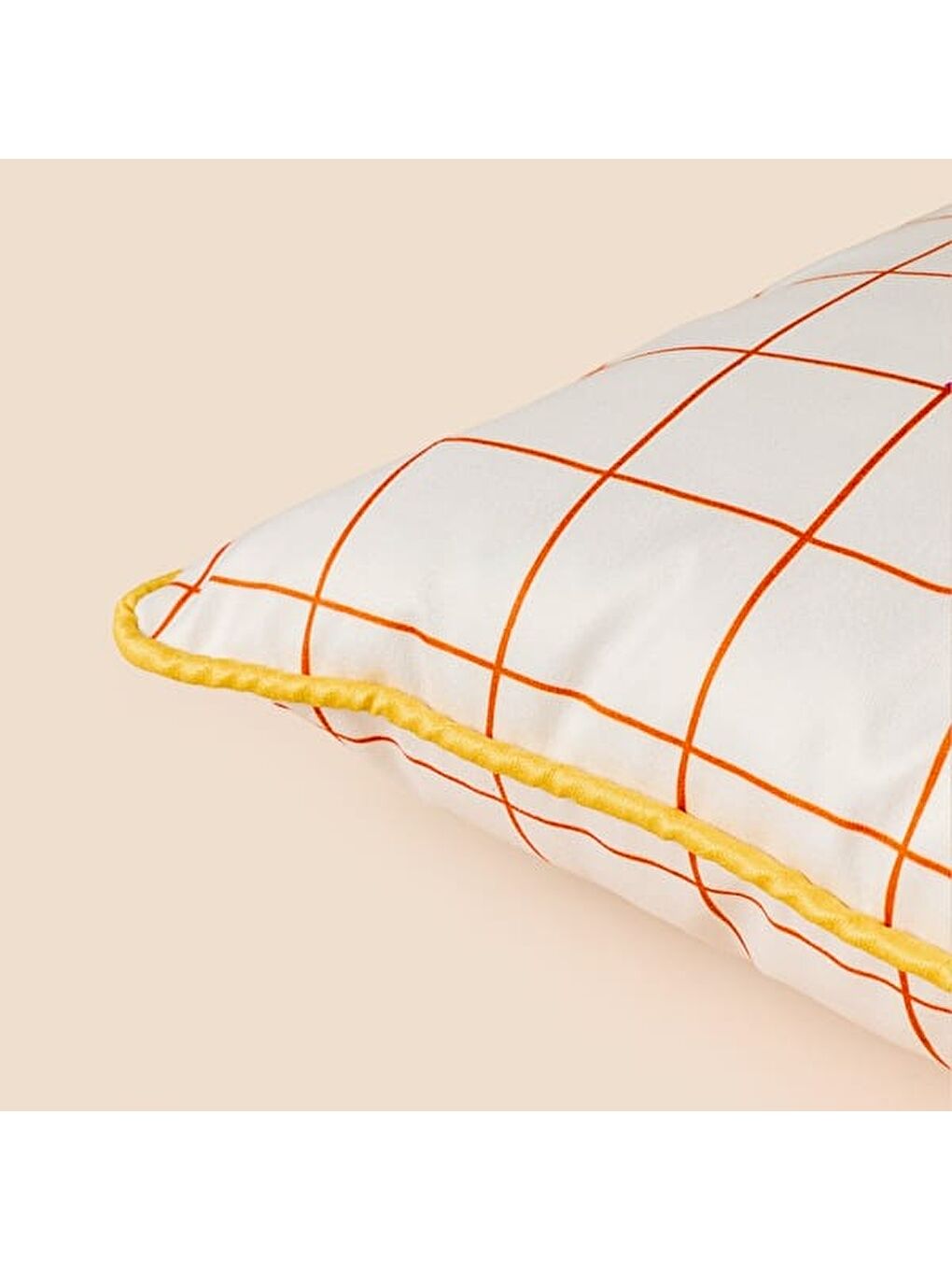 Soft Reef Kırlent - Ekru - 45x45 cm-2