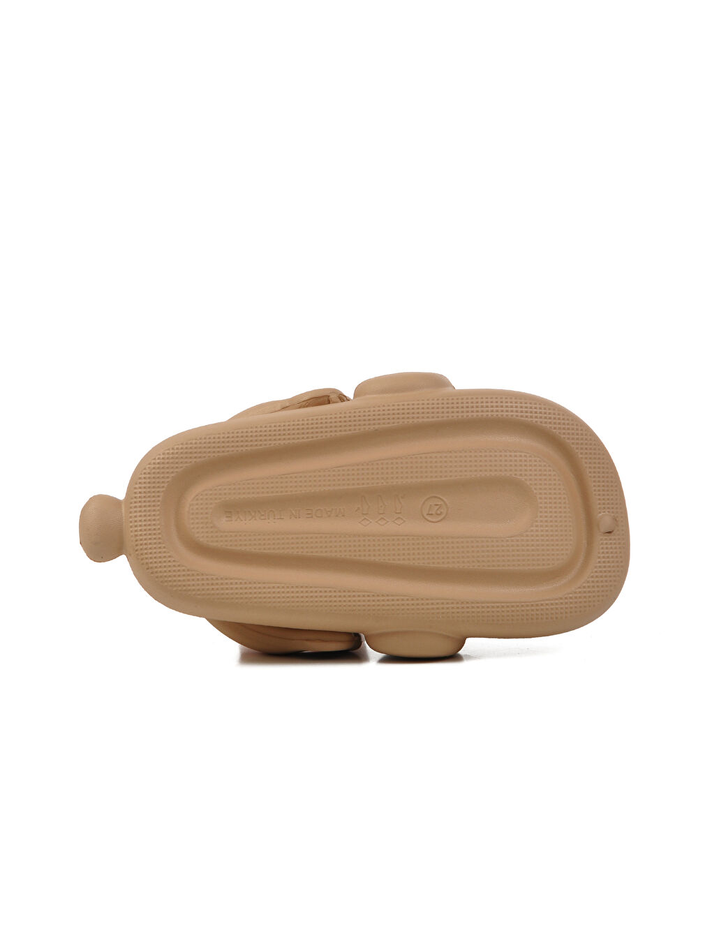 Ayakmod Bej Unisex Çocuk Sabo Terlik Doggy - 4