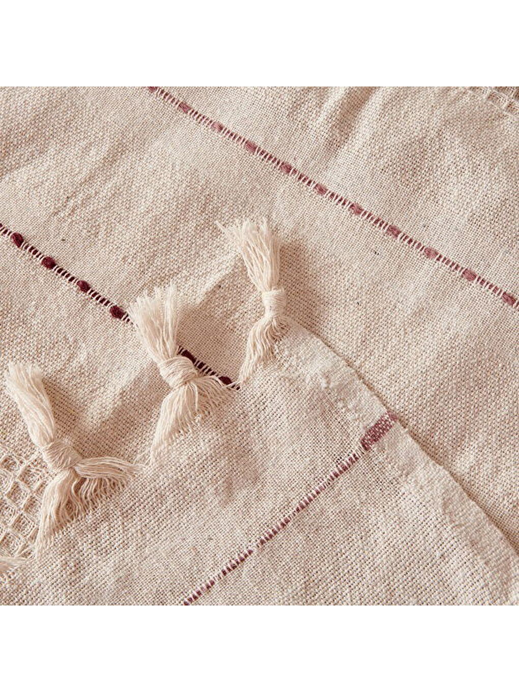 Ekru Soft Solvia Çift Kişilik Yatak Örtüsü - Krem - 200x230 cm-2