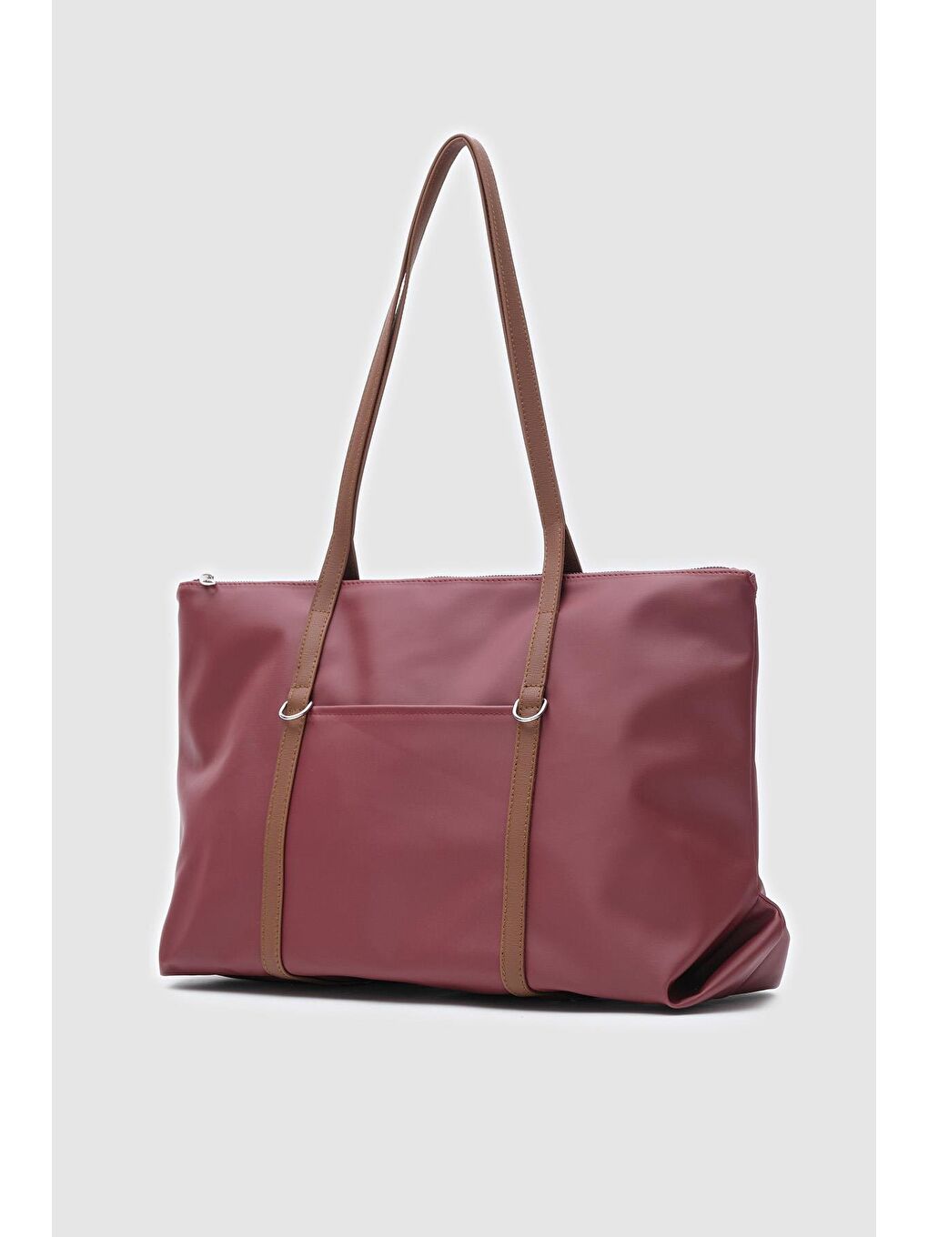 Melope Garnili Omuz Çantası Bordo-1