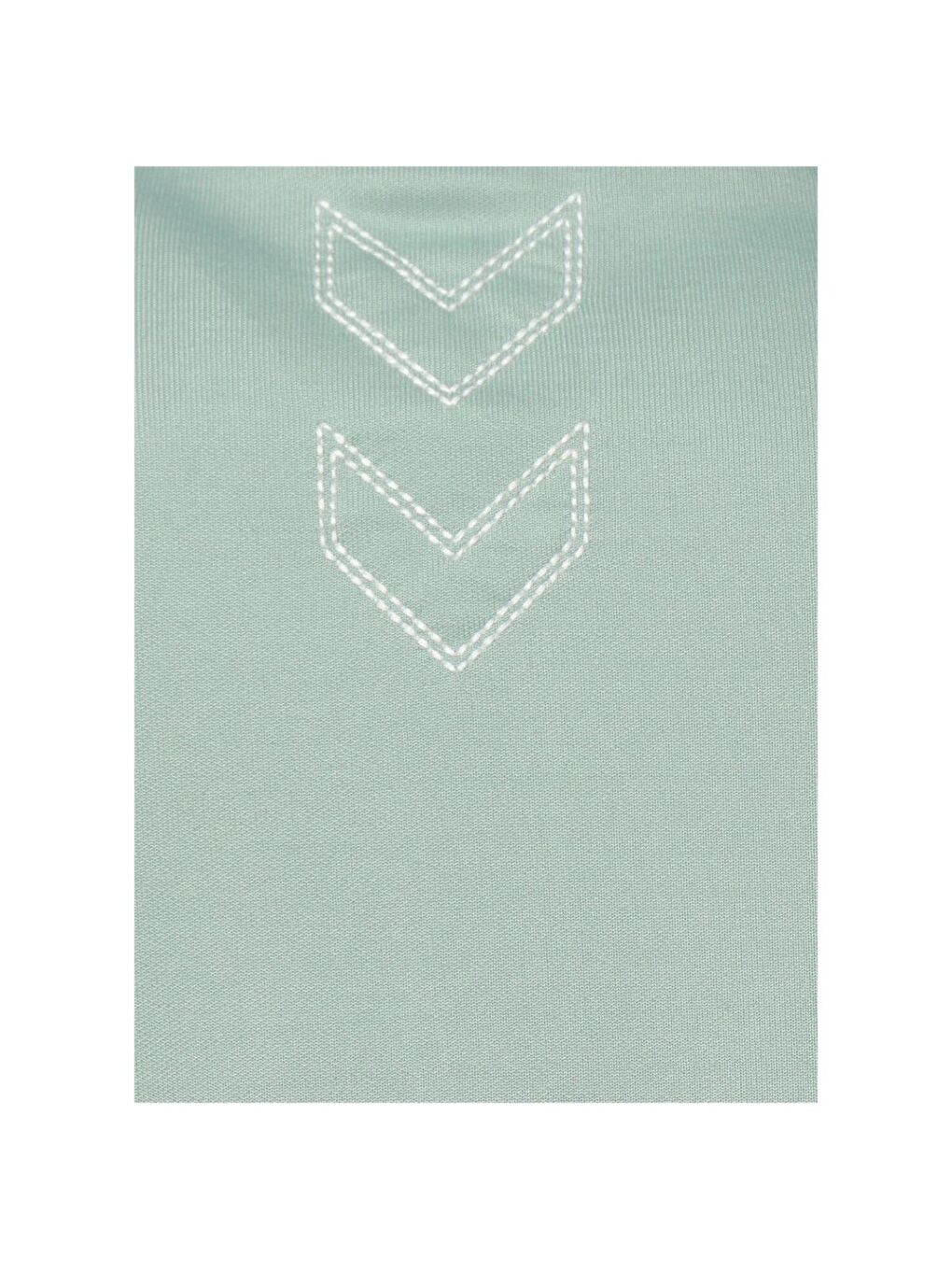 Kalmia Kadın Yeşil Dik Yaka Fermuarlı Sweatshirt-2