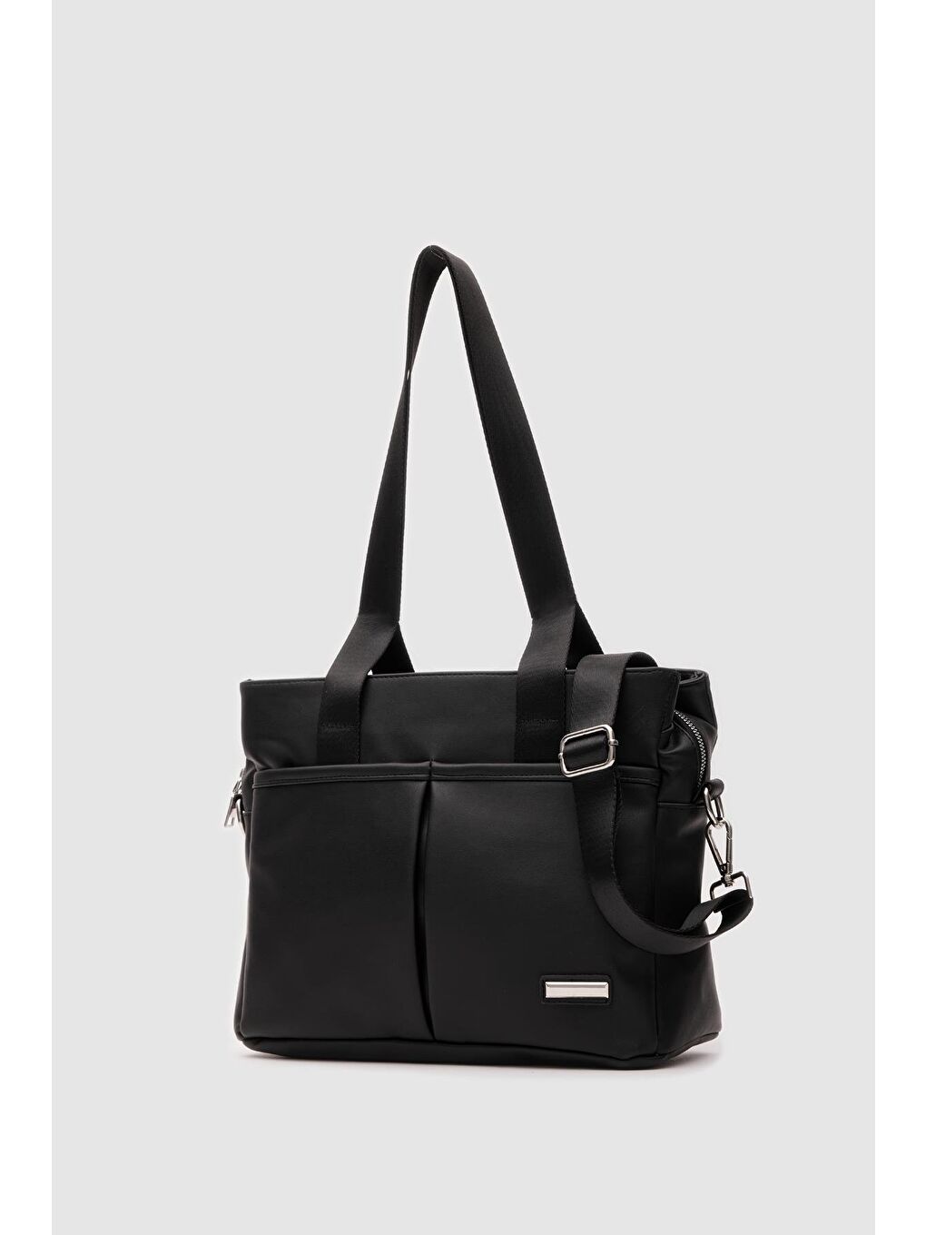 Albert Cepli Omuz Çantası Siyah-4