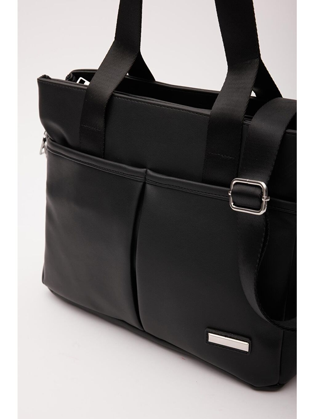 Albert Cepli Omuz Çantası Siyah-5