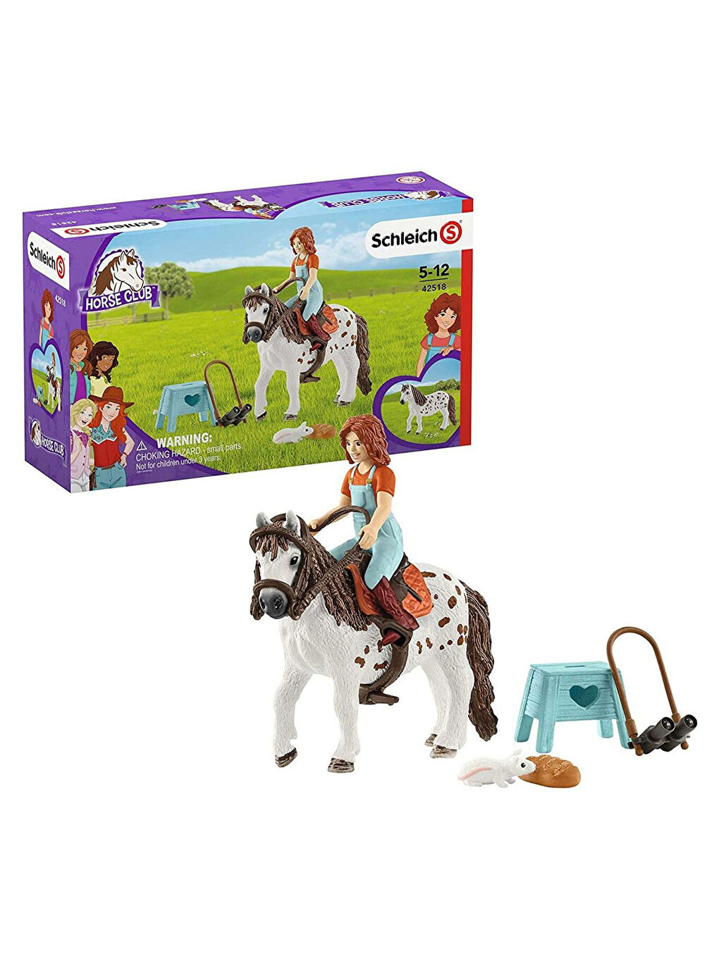 Schleich Renksiz Mia ve Spotty 42518 - 7