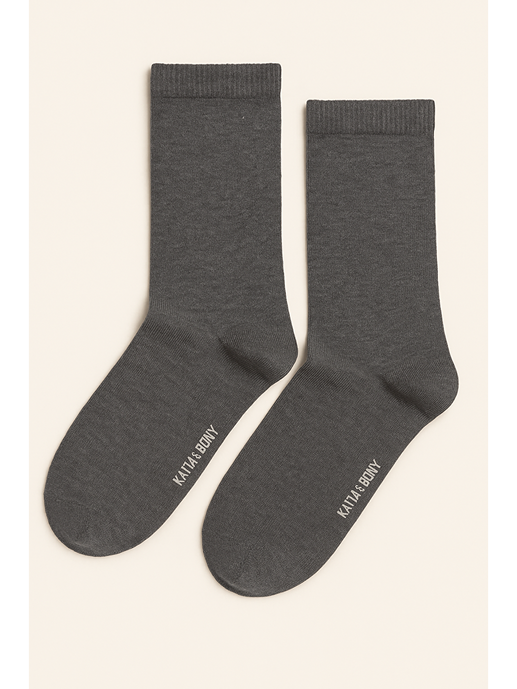 Kadın Harold Bambu Soket Çorap Antrasit