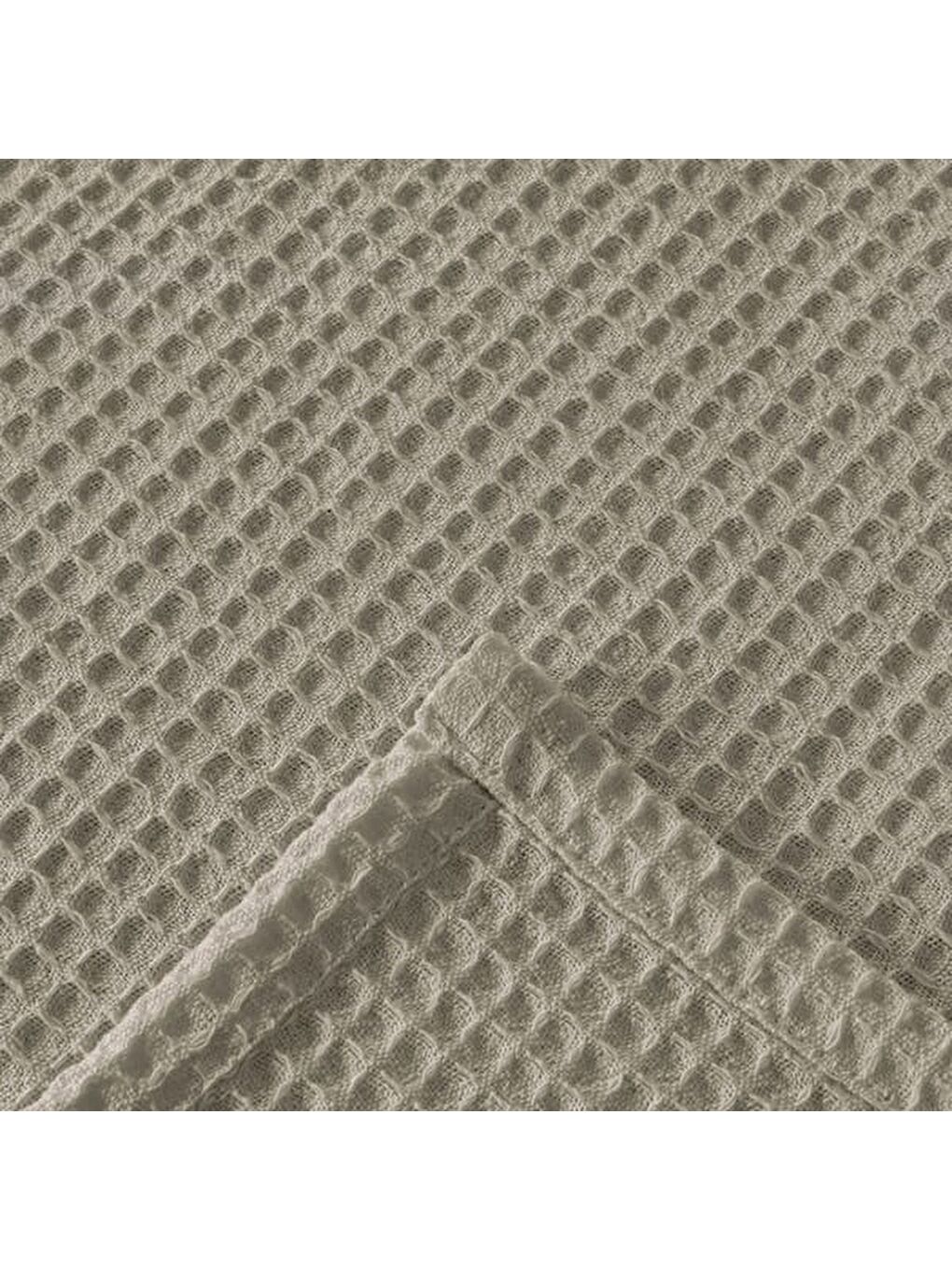 Soft Rete Tek Kişilik Pike - Bej - 160x220 cm-2