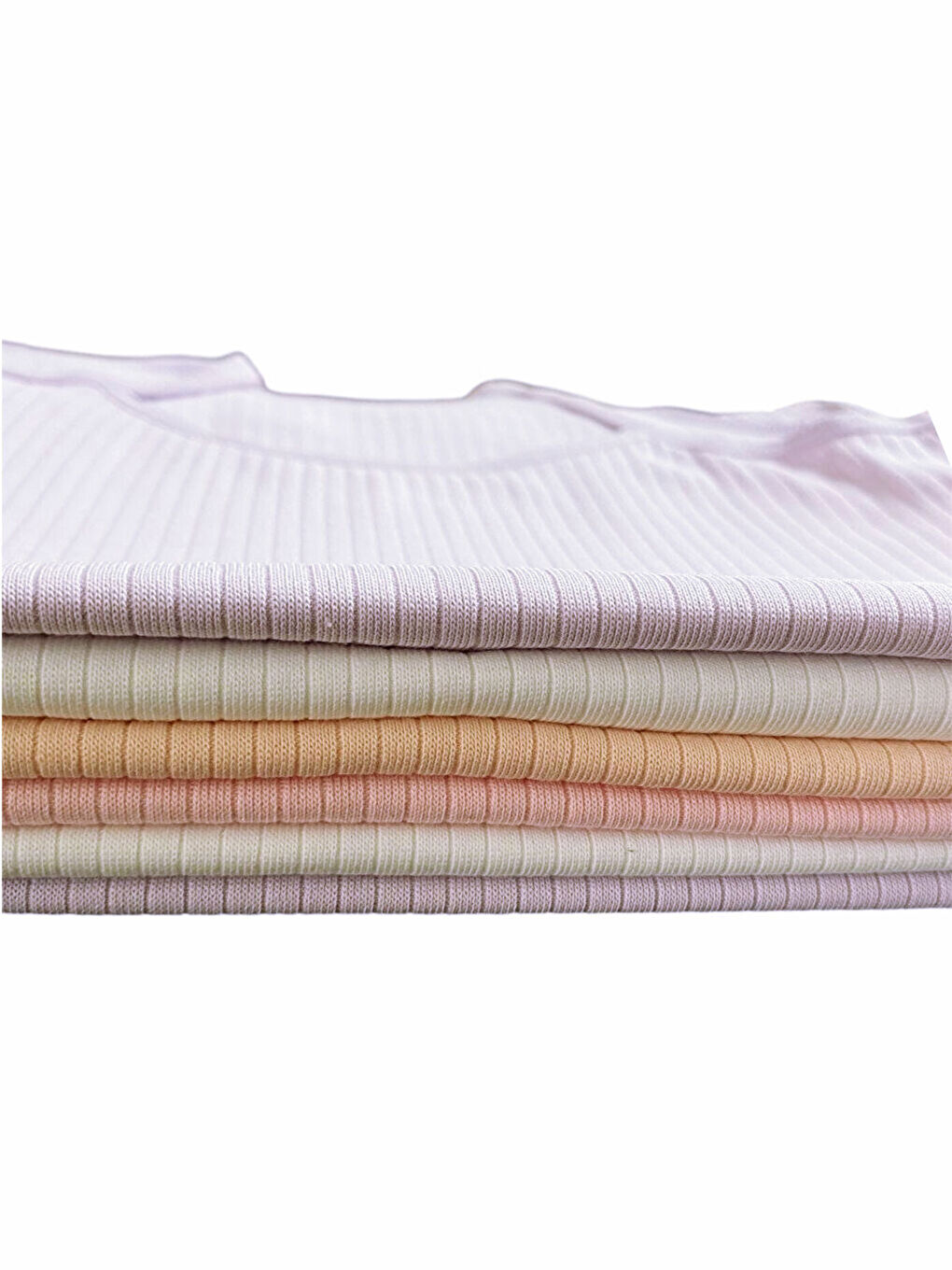 6'lı Kız Çocuk Pamuklu Karışık Renkli Fitilli Kaliteli Yumuşak Atlet Külot Takım-4