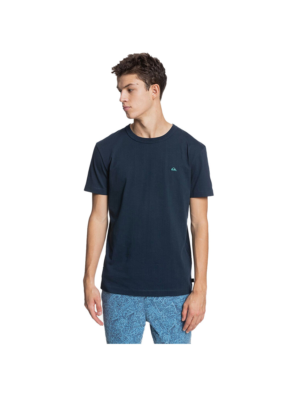 Lacivert Essentials Erkek Mavi Tişört