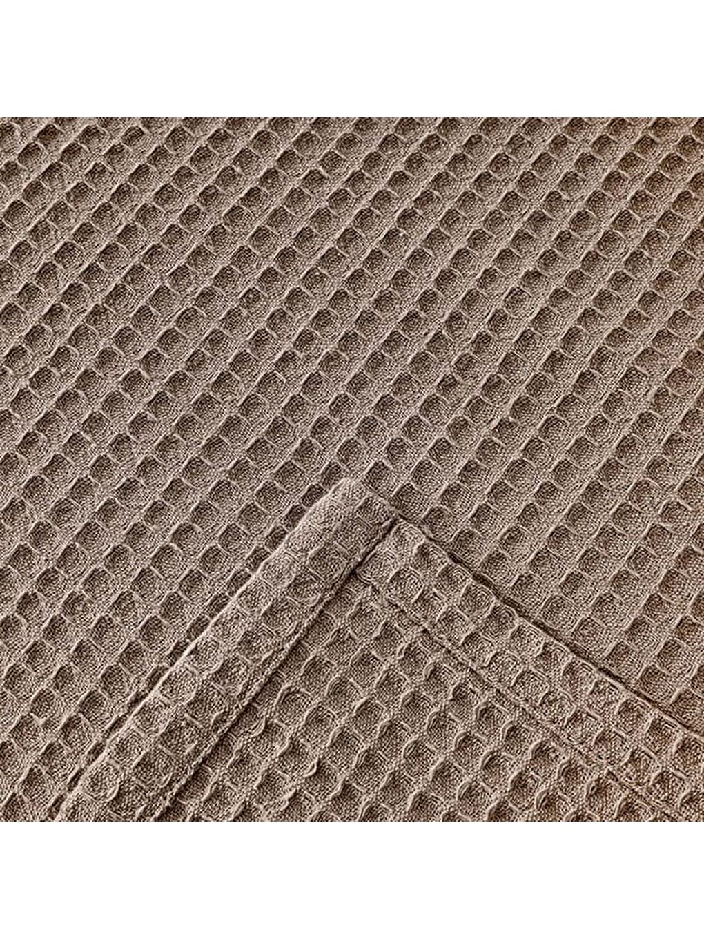 Soft Rete Çift Kişilik Pike - Gri - 200x220 cm-1