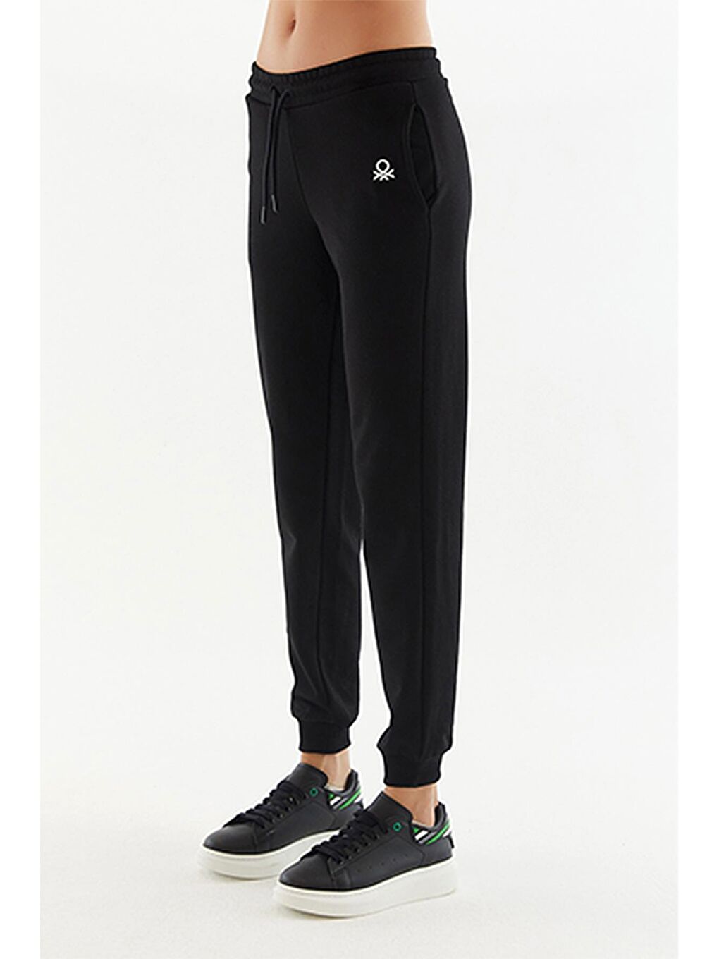 Siyah Kadın Eşofman Altı-1