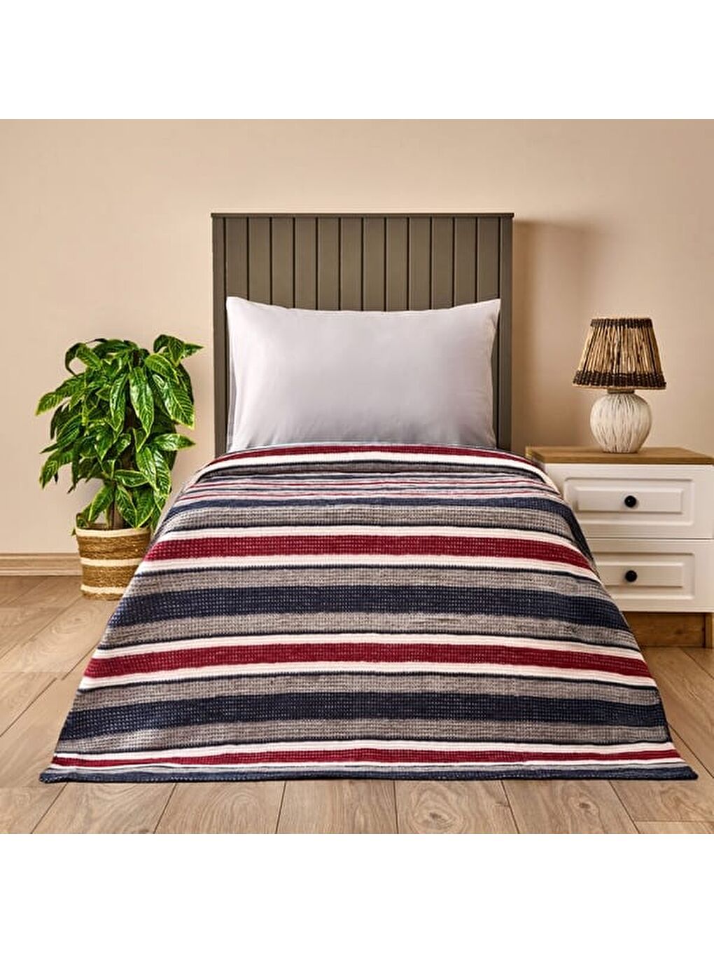 Karışık Soft Marea Tek Kişilik Battaniye - Renkli - 150x200 cm