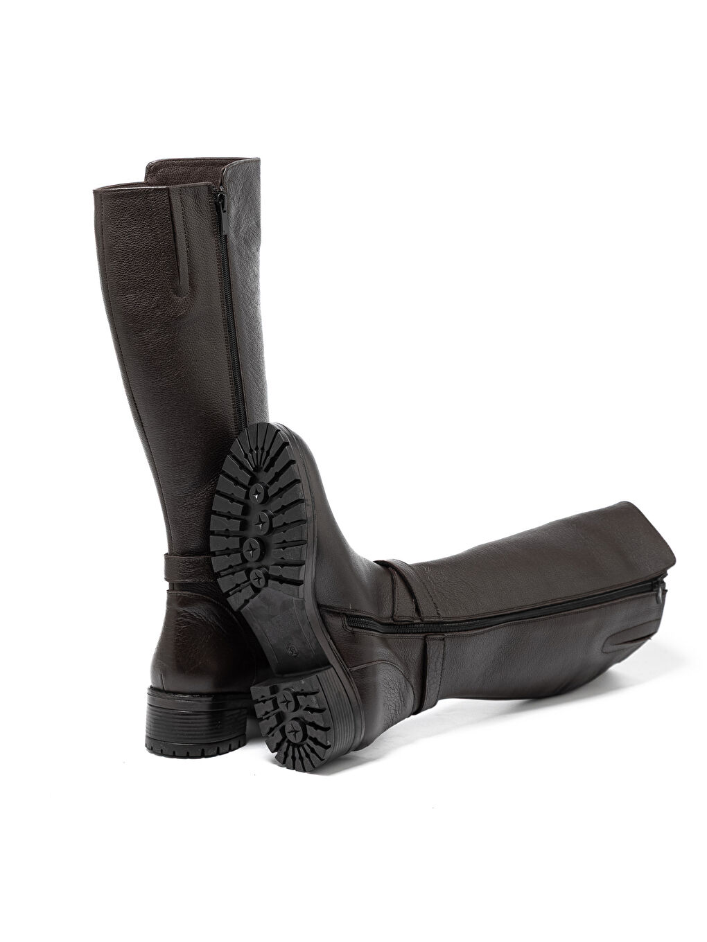 Kahverengi Kadın Çizme SR-26990-1 Kahve-5