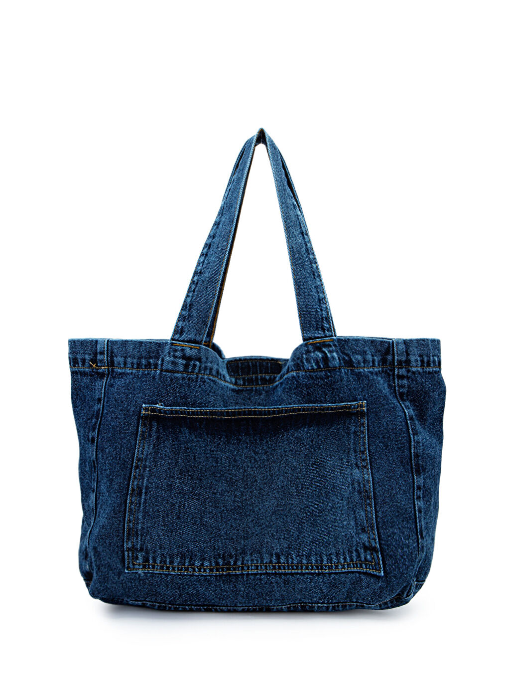 Cepli Salaş Jean Kadın Kol Çanta Gein Lacivert