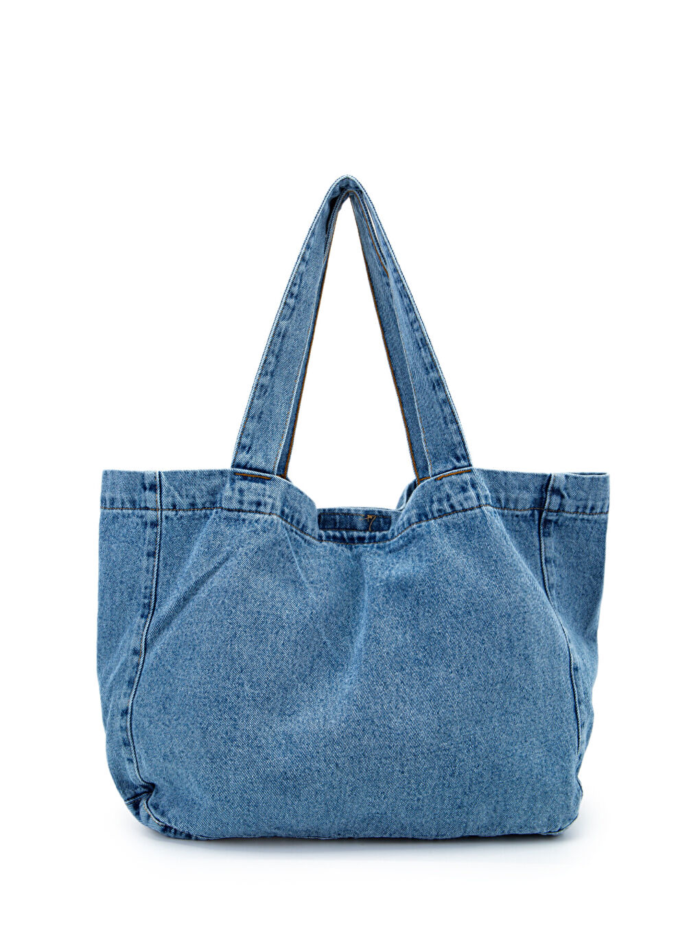 Cepli Salaş Jean Kadın Kol Çanta Gein Mavi-2