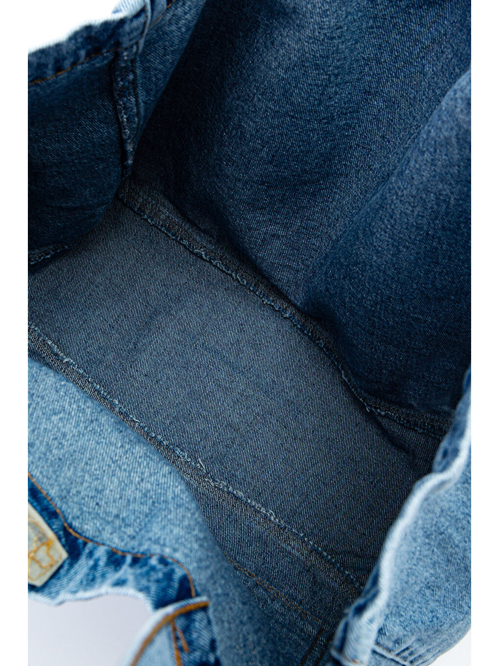 Cepli Salaş Jean Kadın Kol Çanta Gein Mavi-3