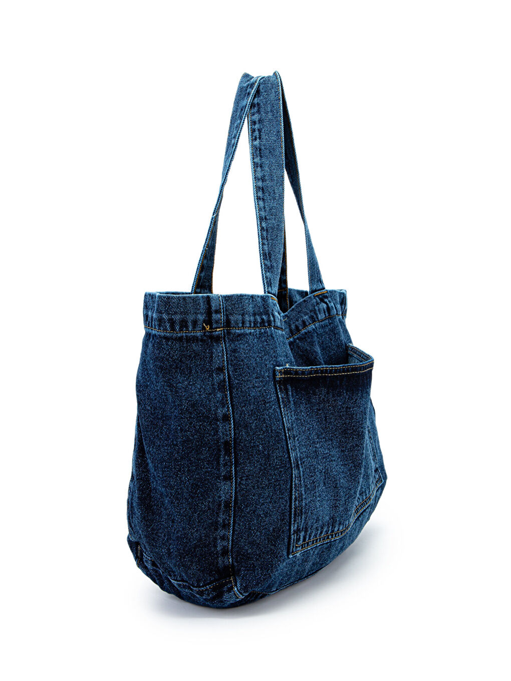 Cepli Salaş Jean Kadın Kol Çanta Gein Lacivert-1