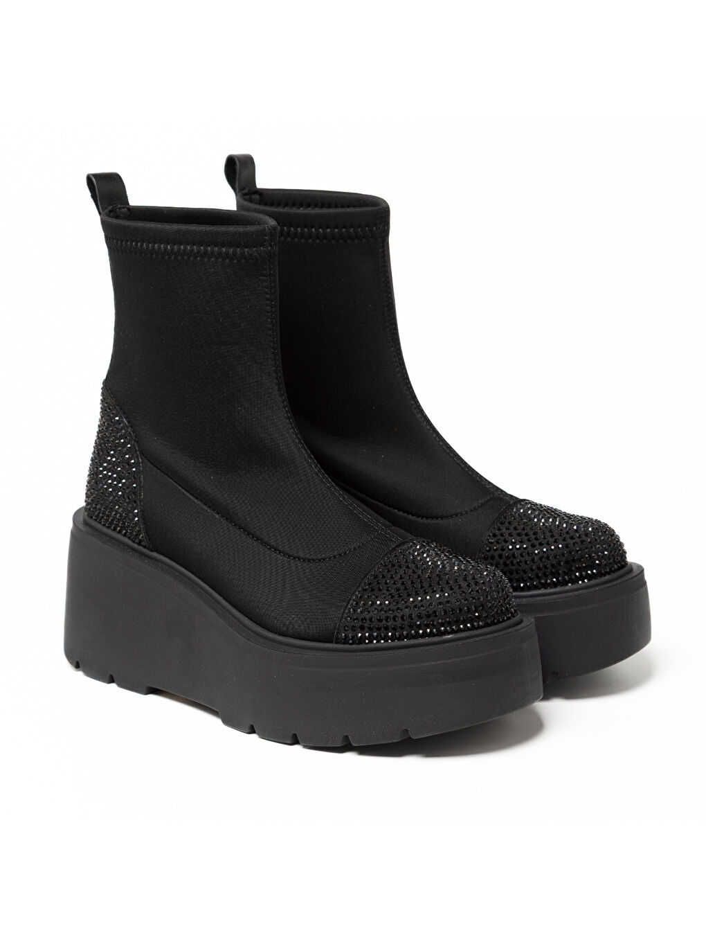 Kadın Bot GTN-222549 Siyah Taş-2
