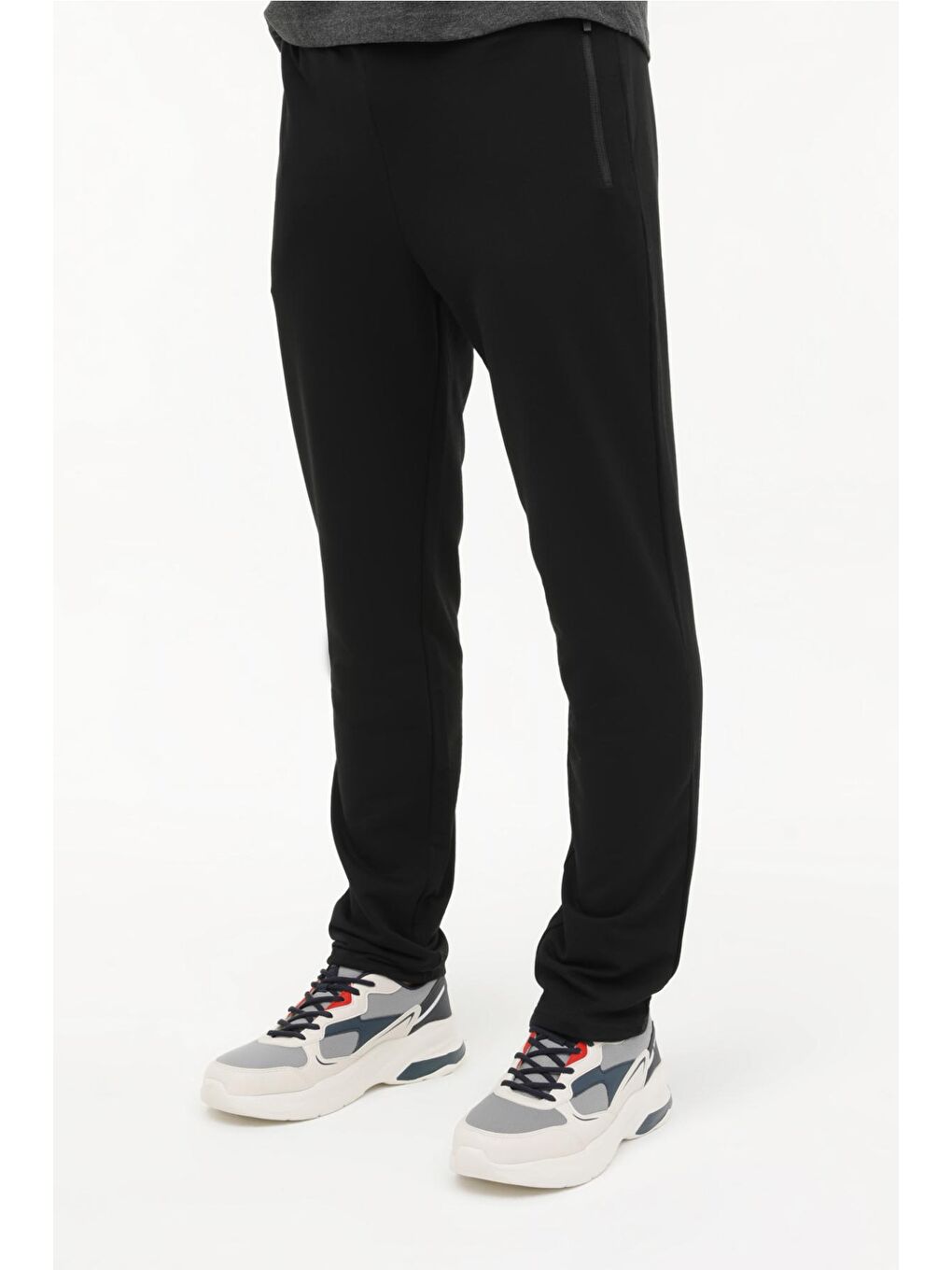 MB 22BS126 4FX Siyah Erkek Eşofman Altı