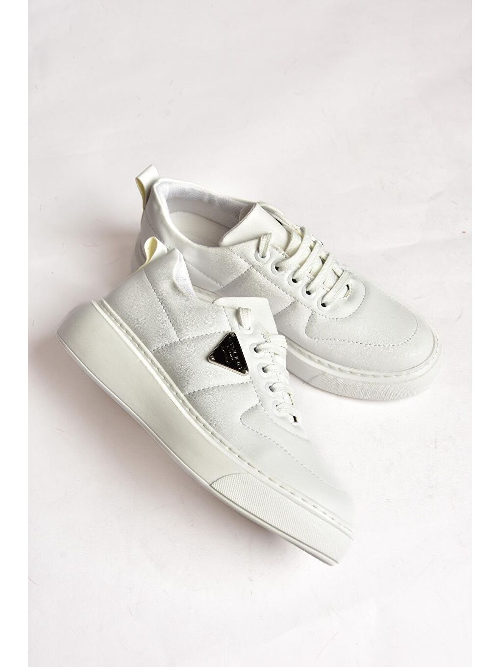 S2740483 Beyaz Kadın Sneakers-3