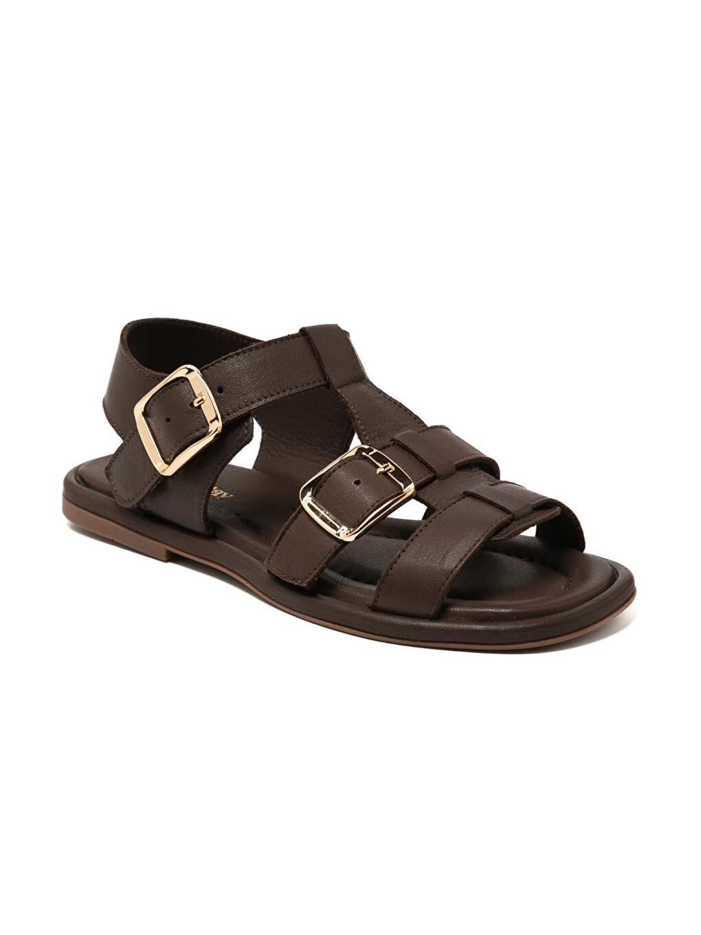 Kahverengi Kadın Sandalet RC-25Y-001-R29626 Kahve Cilt-1