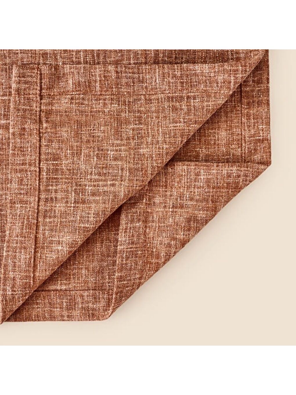 Soft Florya Masa Örtüsü - Kahverengi - 140x180 cm-2