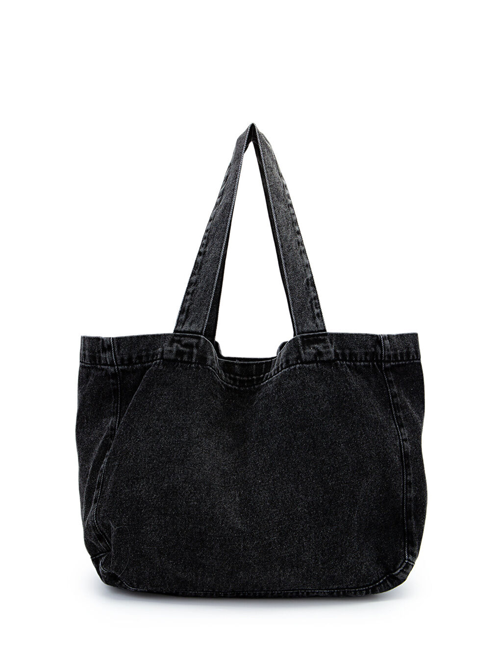 Cepli Salaş Jean Kadın Kol Çanta Gein Antrasit-2