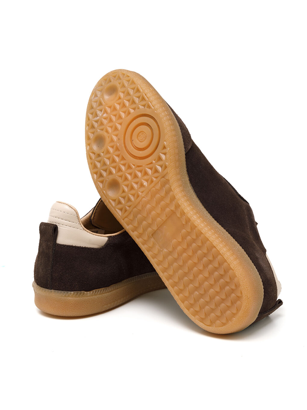 Kahverengi Kadın Sneaker ( Günlük) RC-25Y-088-M-VADE Kahve Süet-Bej Deri-4