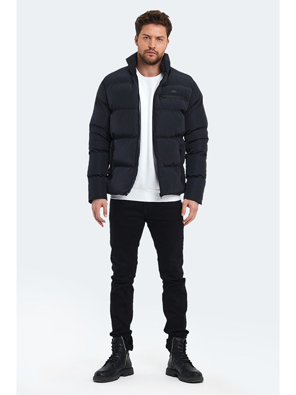 ZOMBIE I Erkek Mont & Kaban Gri-6