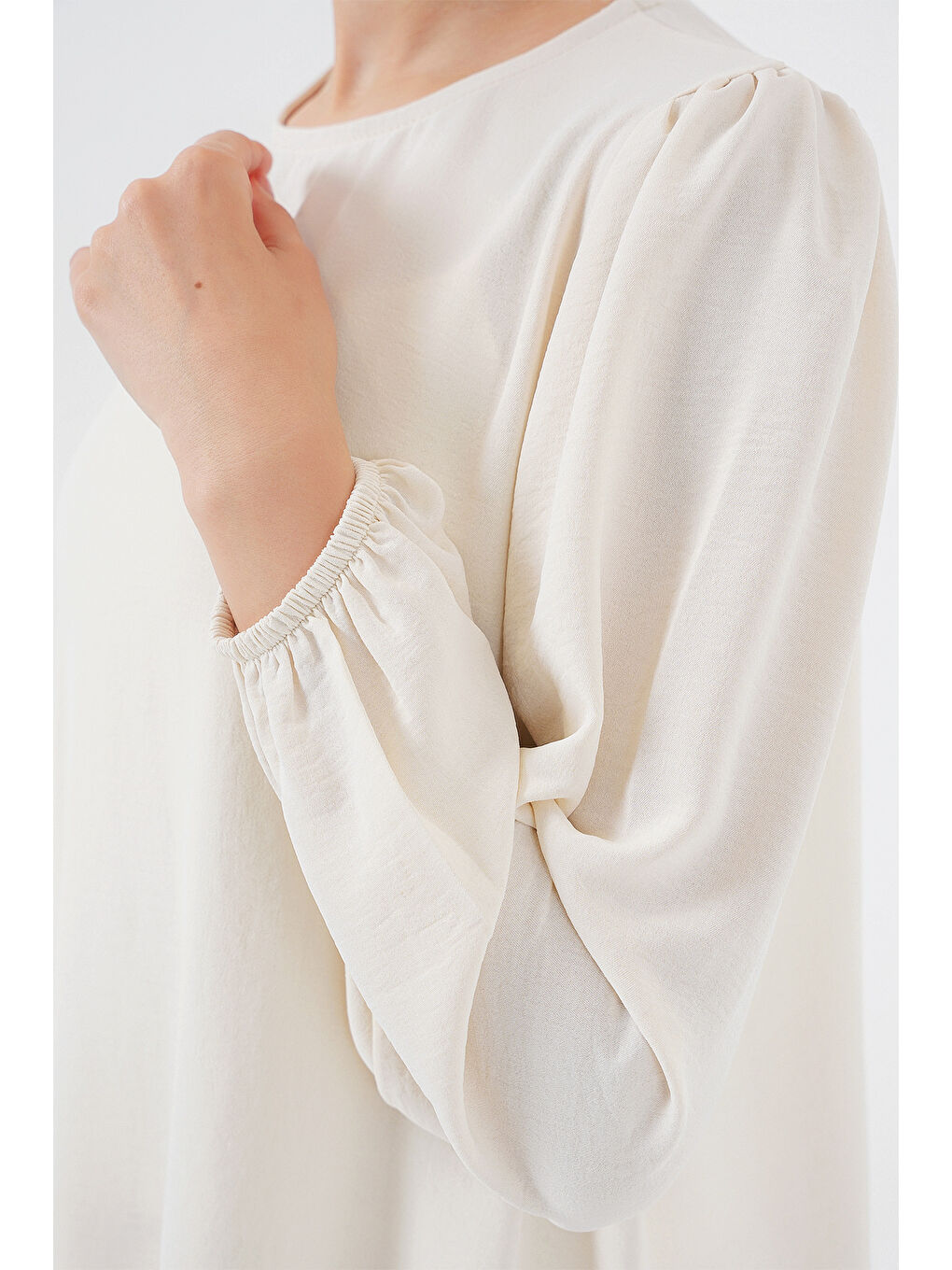 Ayrobin Tunik Pantolon Alt Üst Takım 6712 - Ekru-4