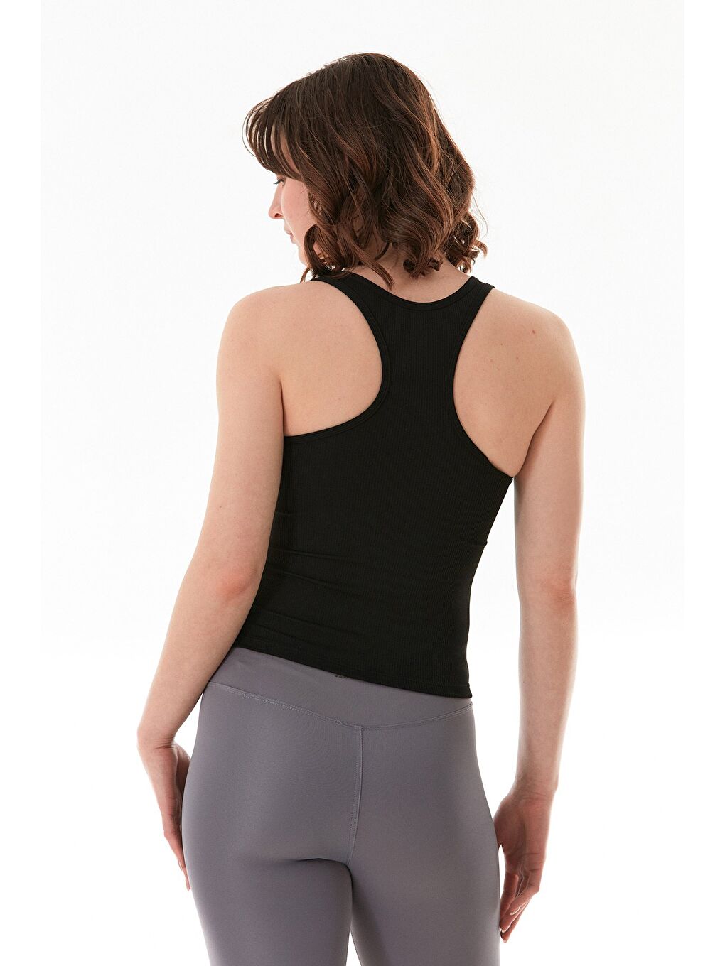 Siyah Fitilli Halter Yaka Body-4