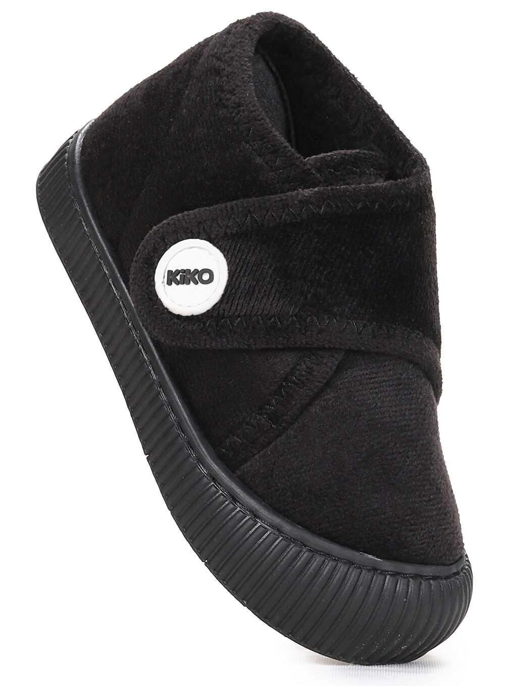 Siyah Petri Günlük Kız Çocuk Ev Okul Kreş Panduf