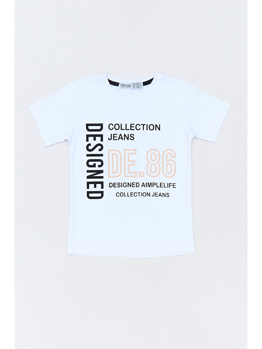 Antrasit %100 Pamuk Yazı Baskılı Düğmeli 2 Li Erkek Çocuk Takım-2