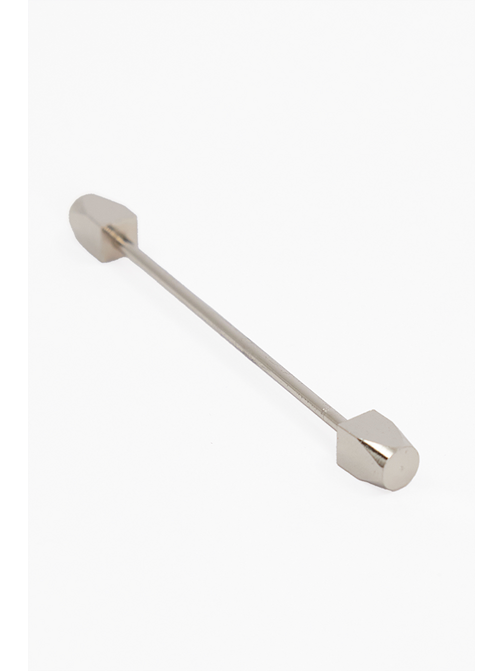 Gri Erkek Gümüş Renk Yaka İğnesi-1