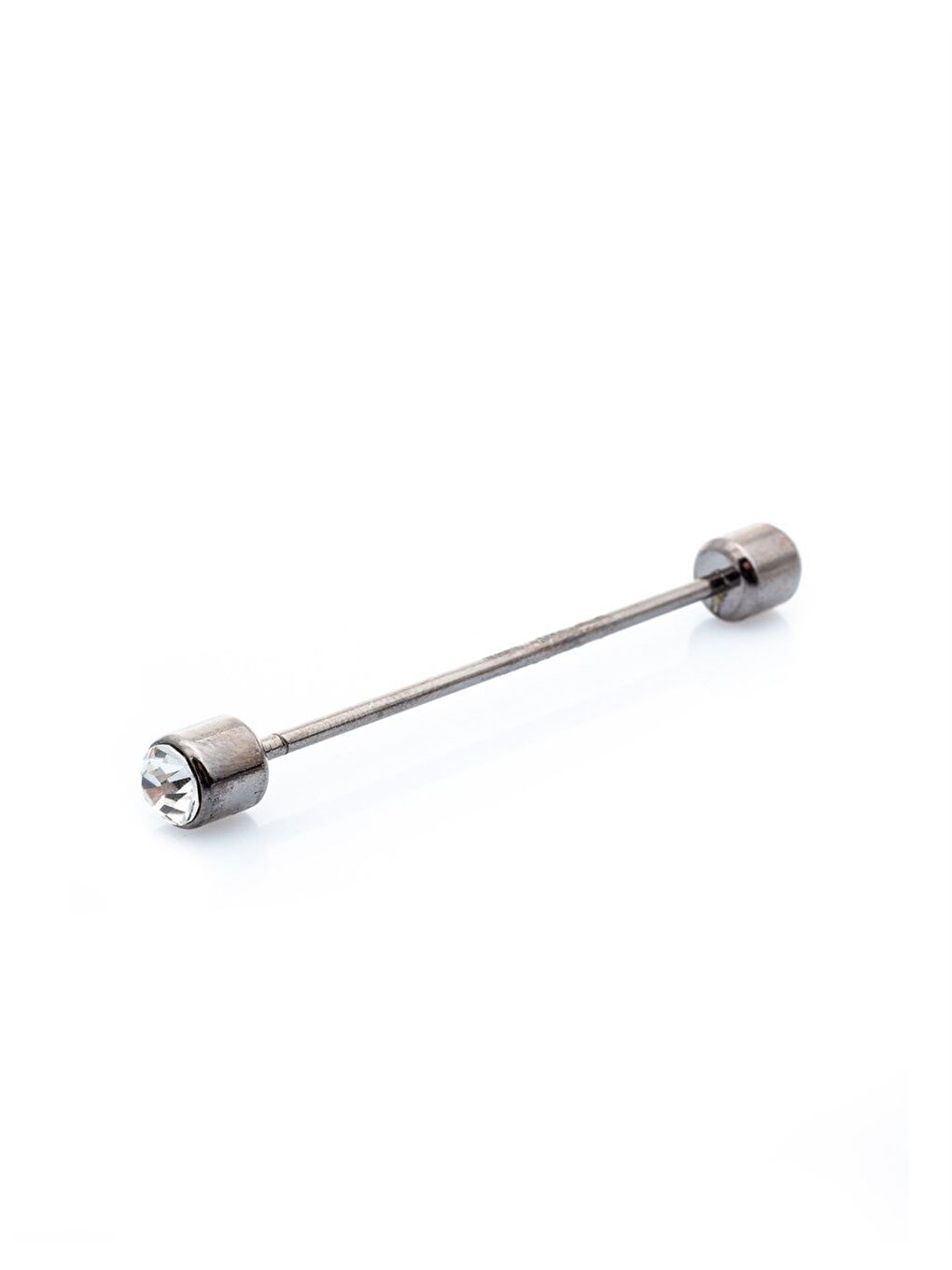 Gri Erkek Füme Yaka İğnesi