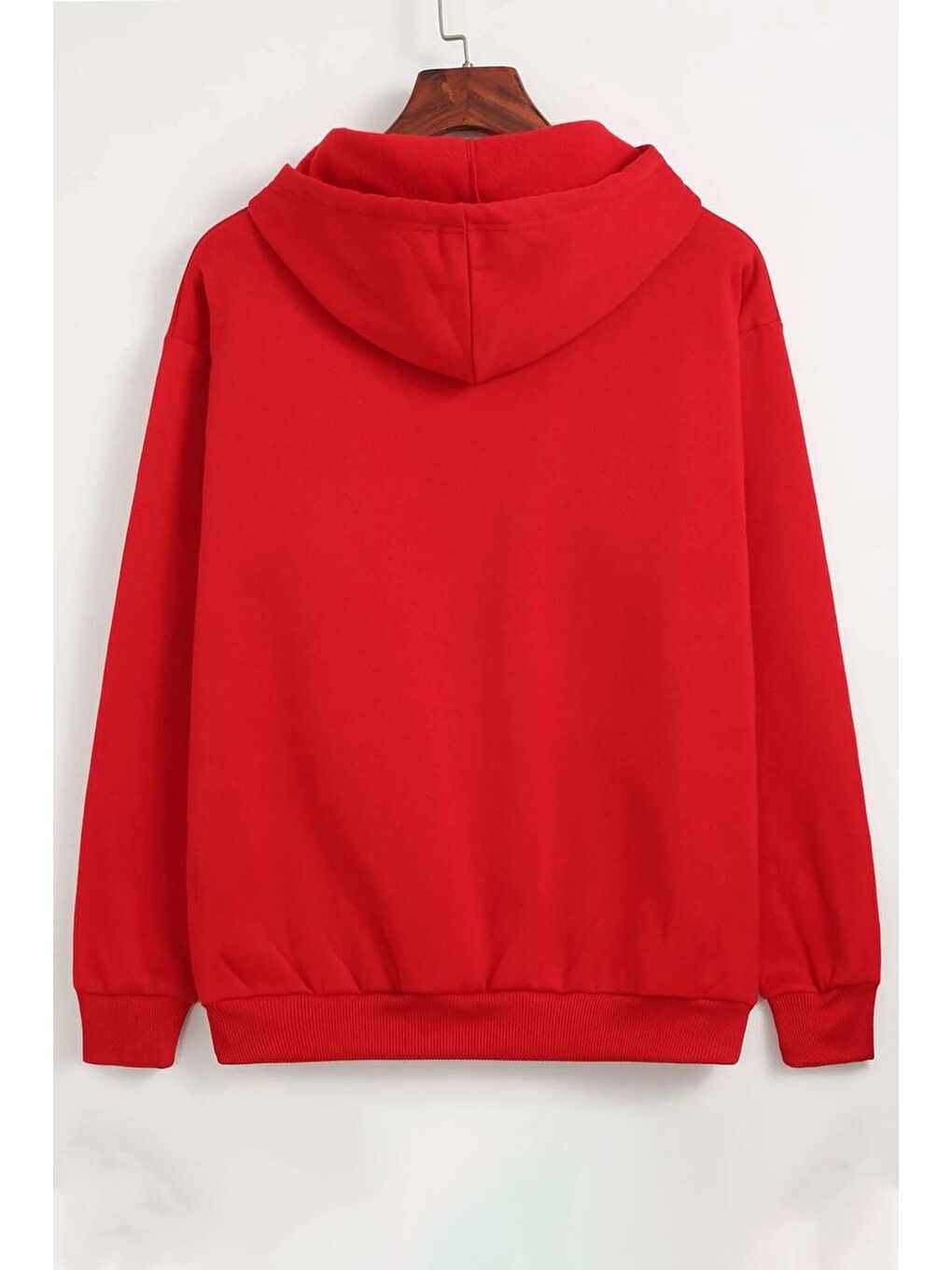 uyguntarz Kırmızı Beyim Ne Derse O Olur Katlamalı Sweatshirt - 1